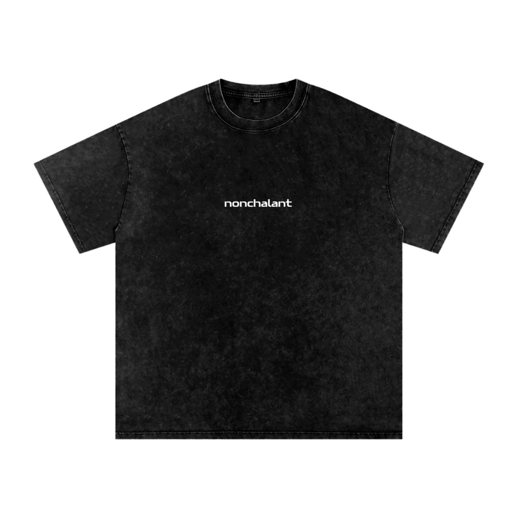 "nonchalant" Tee - Black